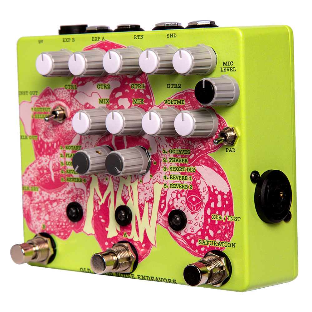 Old Blood Noise Endeavors MAW マルチエフェクター 側面