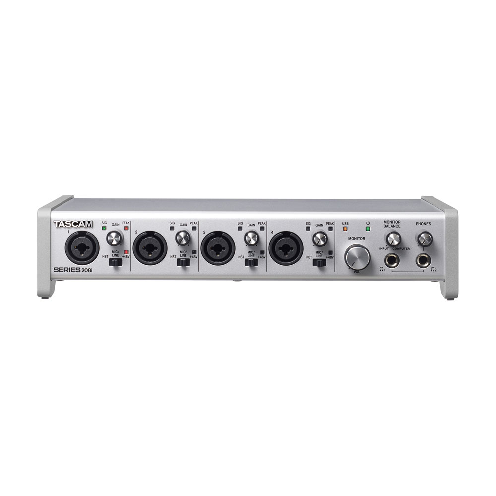TASCAM SERIES 208i USBオーディオインターフェース MIDI 