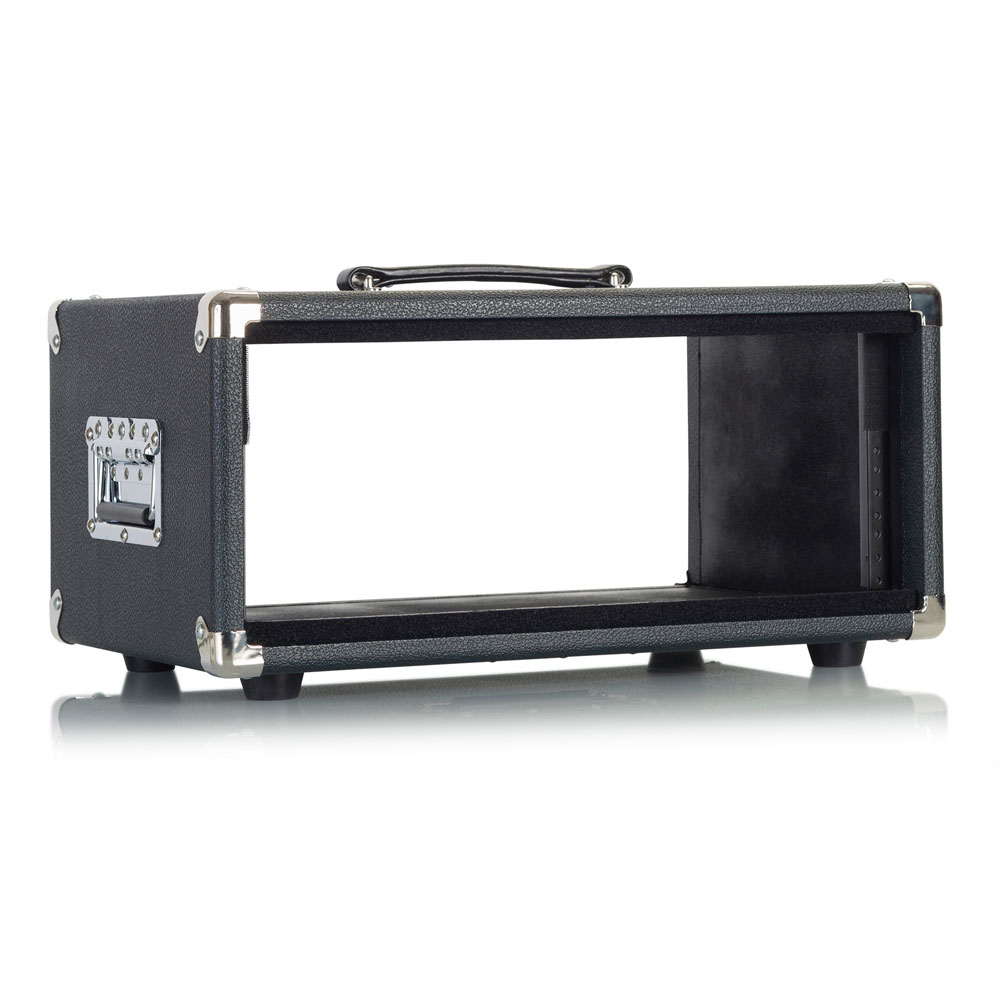 GATOR 4Uラックケース GATOR GR-RETRORACK-4BK アンプ風ラックケース 4U/ブラック