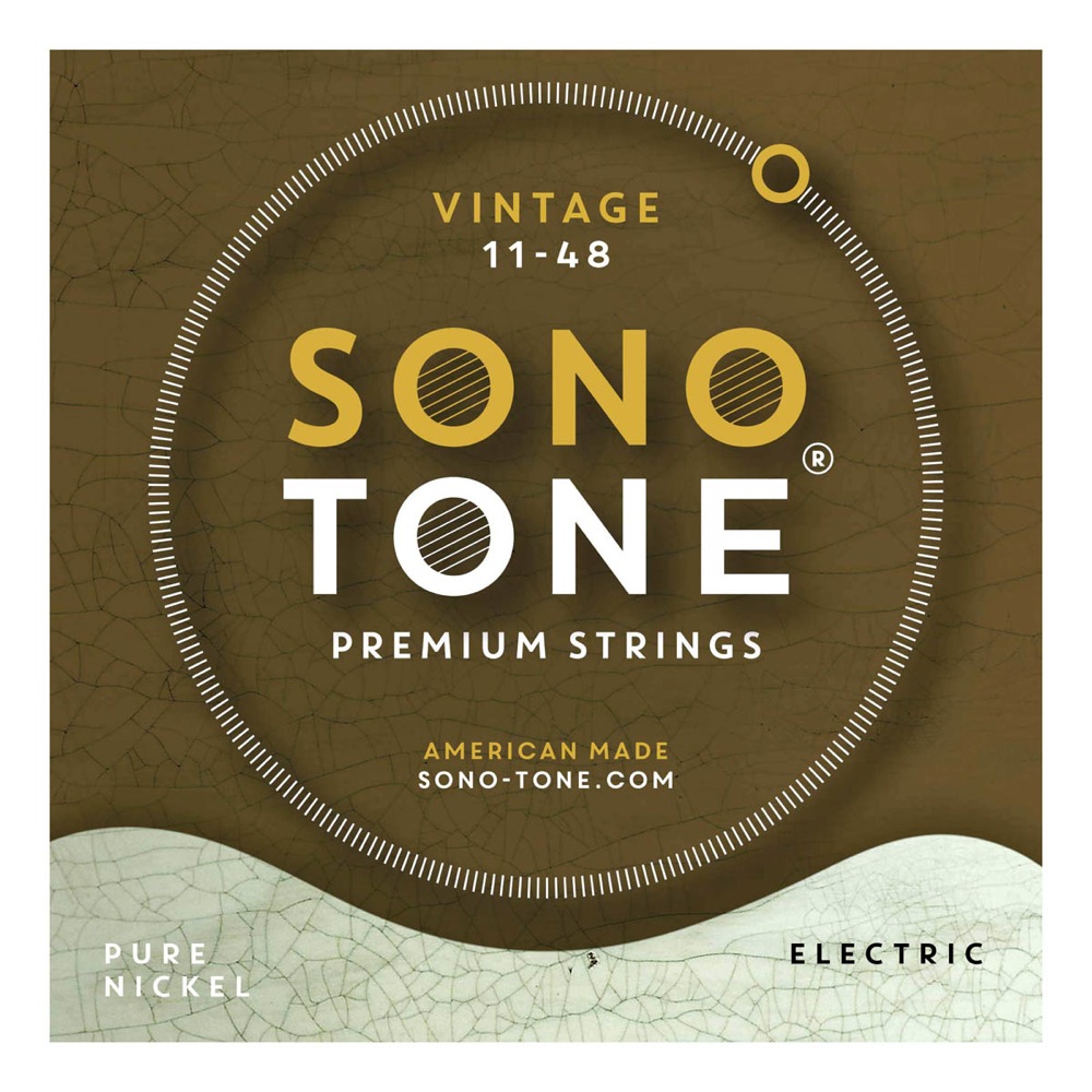 SONOTONE STRINGS VINTAGE 11-48 ピュアニッケル エレキギター弦