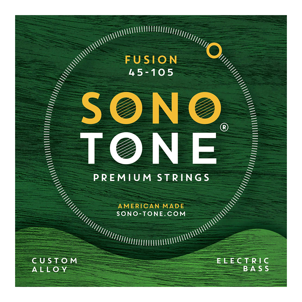 SONOTONE STRINGS FUSION BASS 45-105 カスタム合金 エレキベース弦