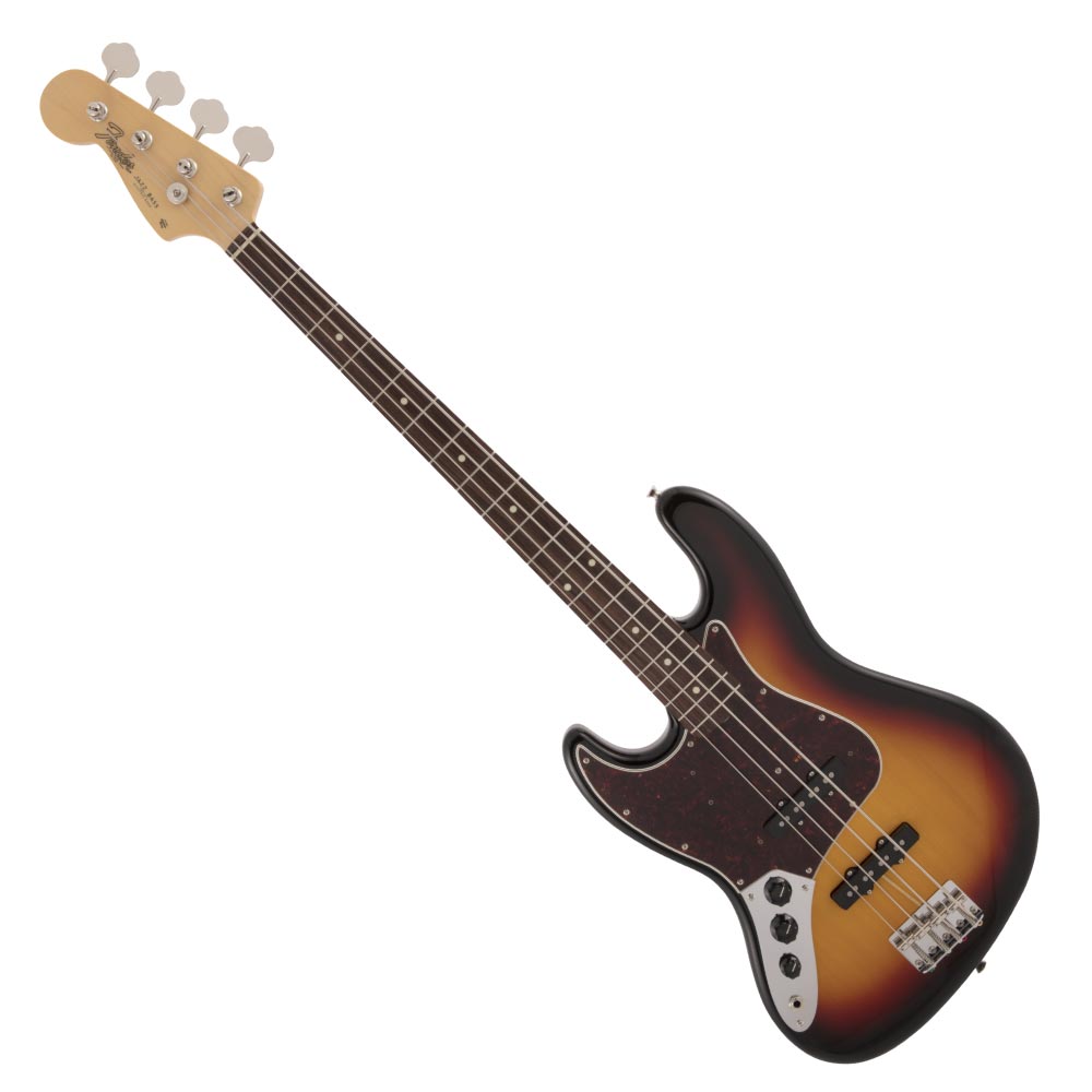 フェンダー Fender Made in Japan Traditional 60s Jazz Bass LH RW 3TS レフティ エレキベース