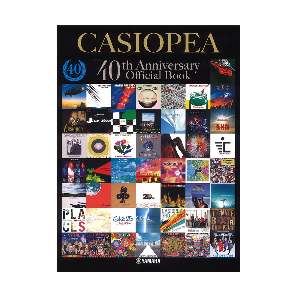 CASIOPEA 40th Anniversary Official Book ヤマハミュージックメディア