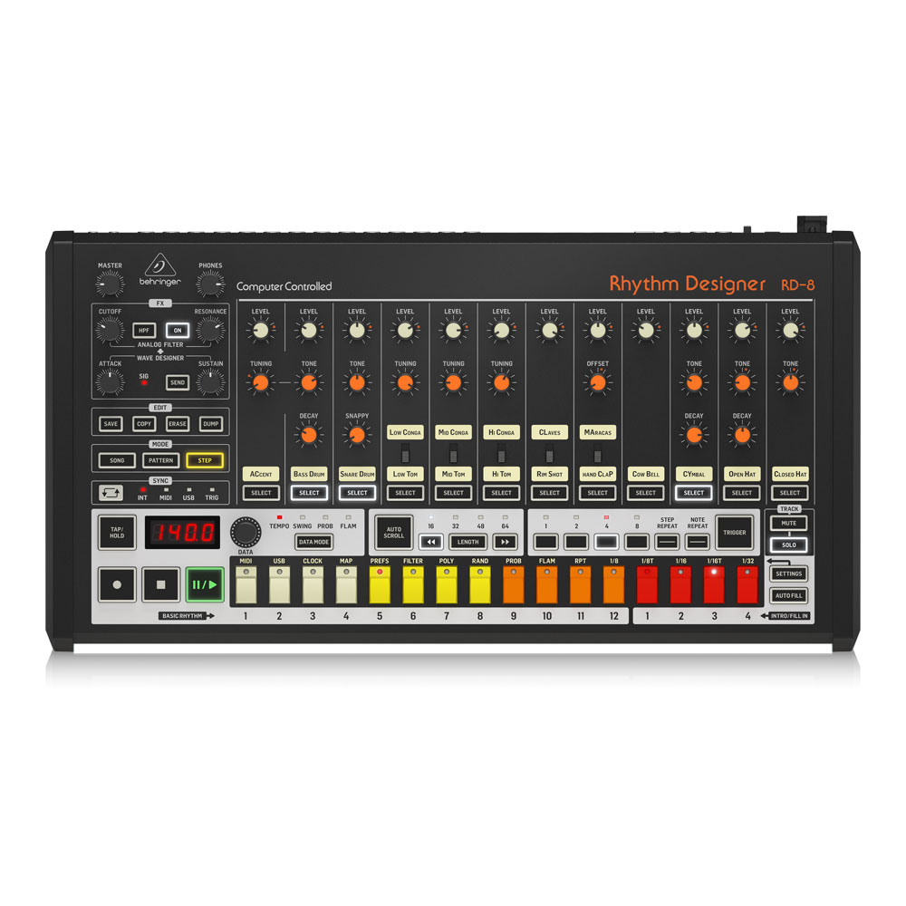 BEHRINGER RD-8 RHYTHM DESIGNER アナログリズムマシン