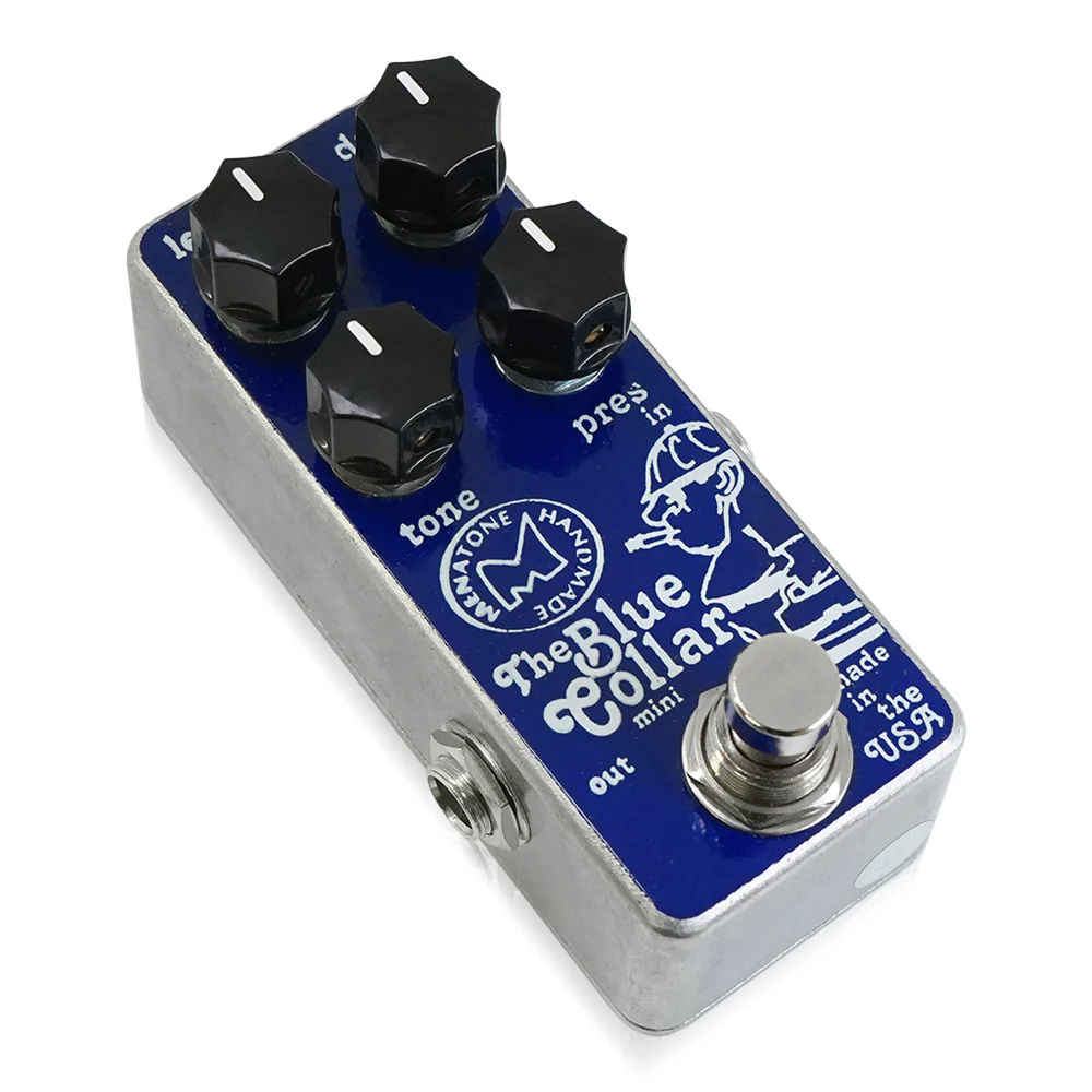 Menatone Blue Collar Mini オーバードライブ ギターエフェクター 全体