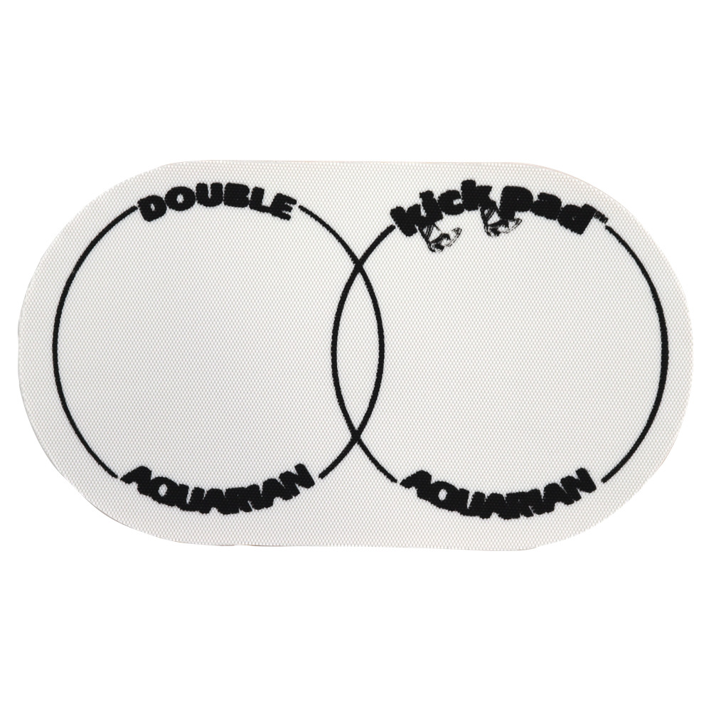 AQUARIAN DKP2 Double バスドラム用インパクトパッド