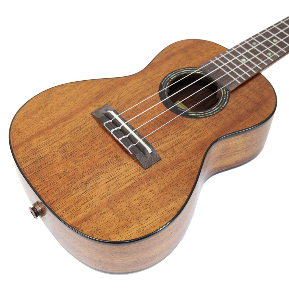 KUMU UKULELE CM54AP コンサートウクレレ ピックアップ付 ボディアップ画像