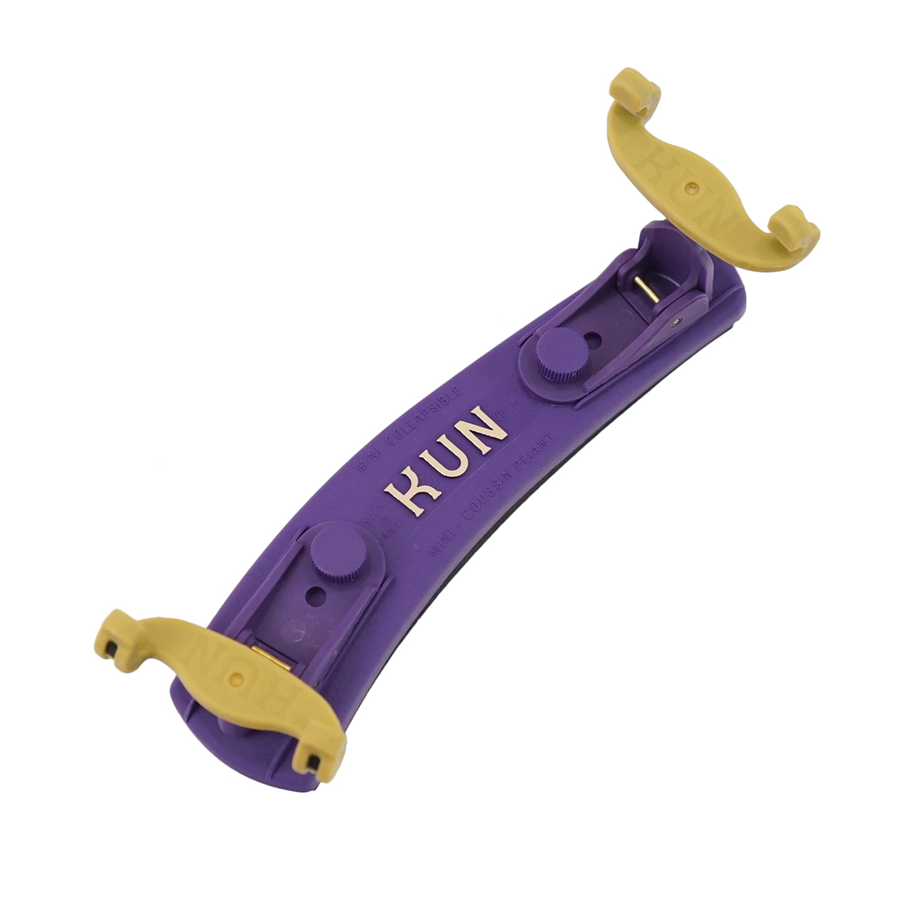 KUN Collapsible Mini パープル 1/4-1/16 バイオリン用肩当て