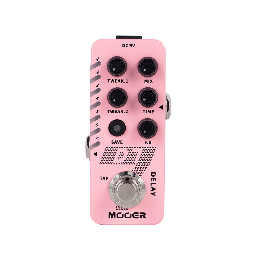 Mooer D7 ディレイ ギターエフェクター
