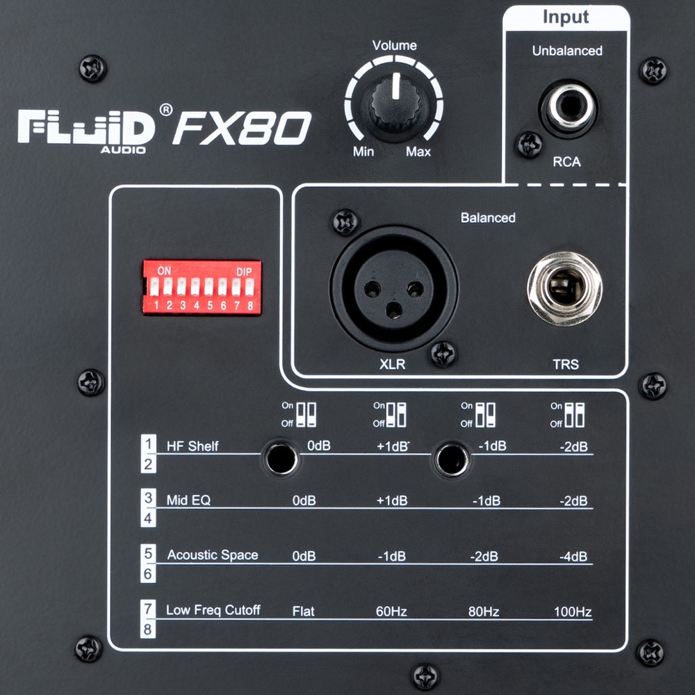 モニタースピーカーfruid audio fx80 右左