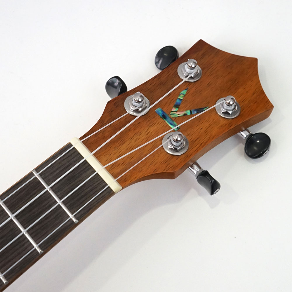 KUMU UKULELE TM74AP テナーウクレレ ピックアップ付 ヘッド画像