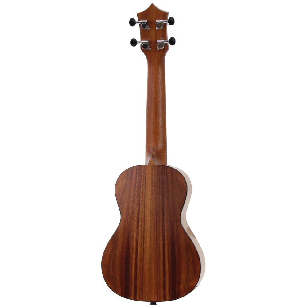 KUMU UKULELE CF52AP Concert Feather 薄胴 コンサートウクレレ ピックアップ付き 裏面画像