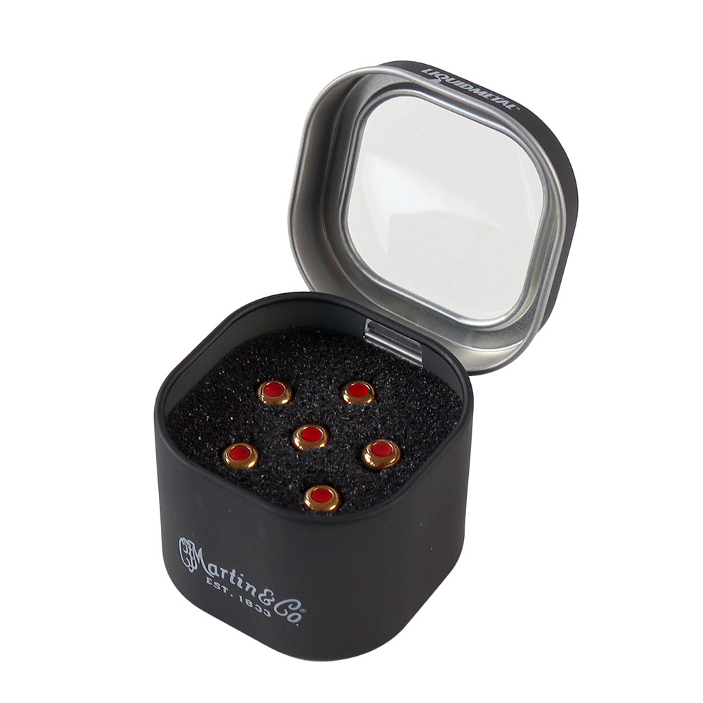 MARTIN 18APP0006 ゴールド レッドドット ブリッジピン
