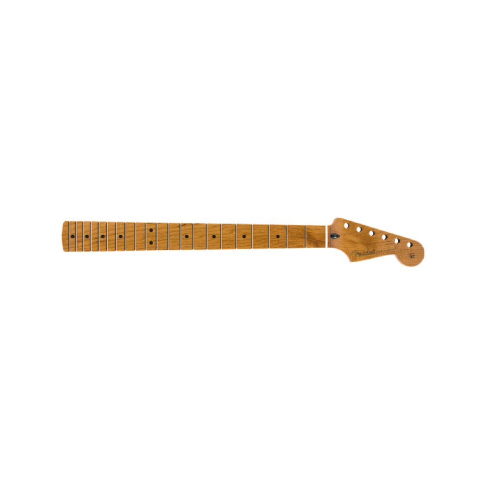 Fender Roasted Maple Stratocaster Neck 21 Narrow Tall Frets 9.5" Maple C Shape ギターネック
