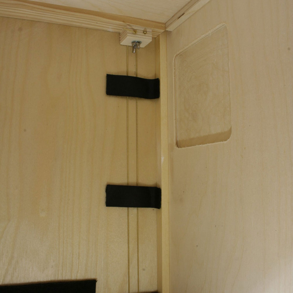 DG CAJON JOSE MONTANA Signature Model カホン ソフトケース付き 内部画像