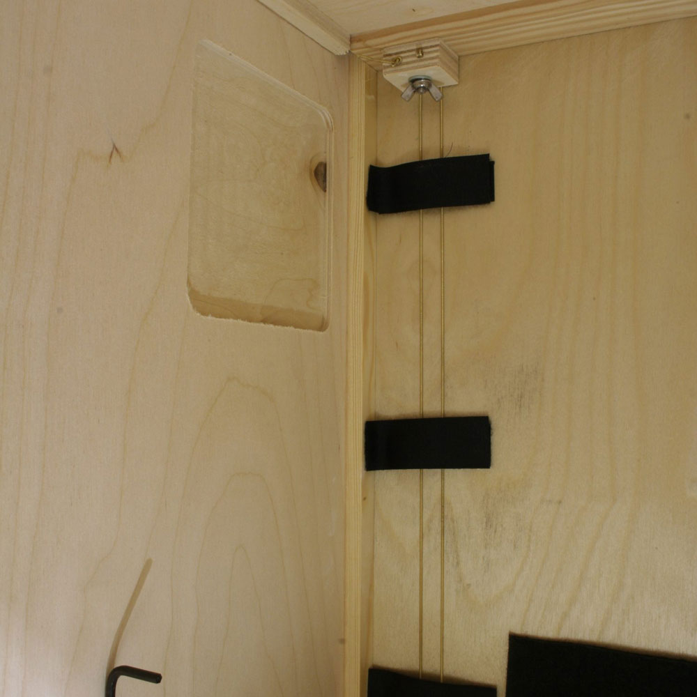 DG CAJON JOSE MONTANA Signature Model カホン ソフトケース付き 内部画像