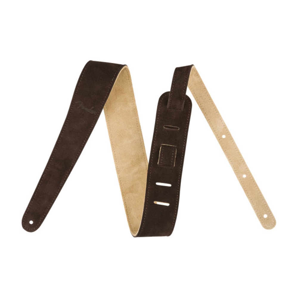 Fender Reversible Suede Strap BRN/TAN ギターストラップ