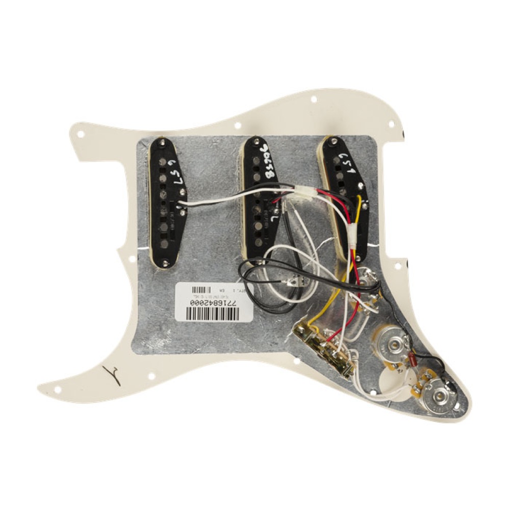 Fender Pre-Wired Strat Pickguard Tex-Mex SSS Tortoise Shell(べっこう柄) 配線済み ピックアップセット