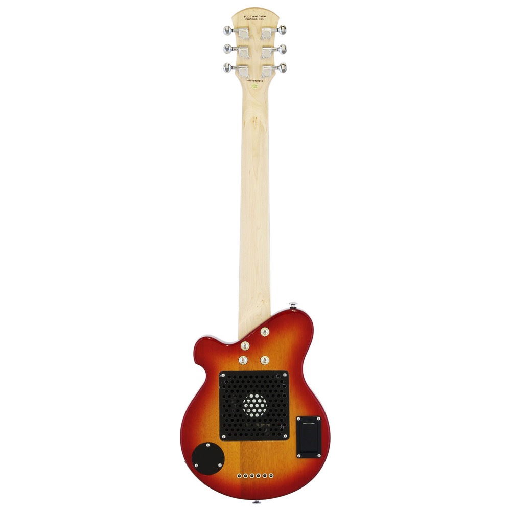 Pignose PGG-200 CS ヘッドホン付き アンプ内蔵エレキギター ギター背面の画像