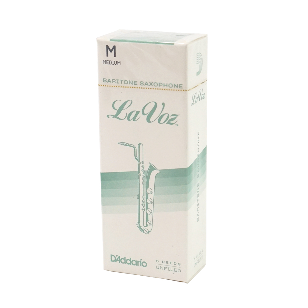 D’Addario Woodwinds/RICO RLC05MD ラ・ボーズ バリトンサックス M アンファイルドカット 5枚入