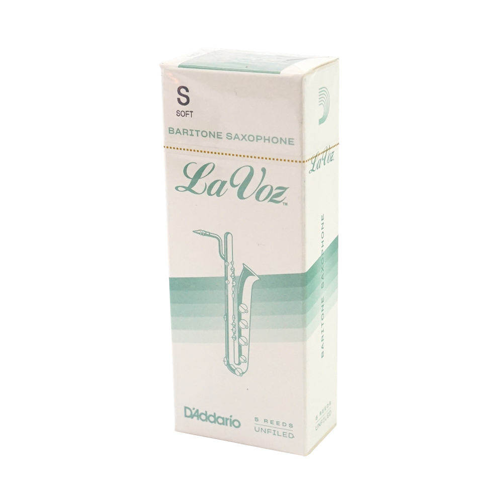 D’Addario Woodwinds/RICO RLC05SF ラ・ボーズ バリトンサックス S アンファイルドカット 5枚入