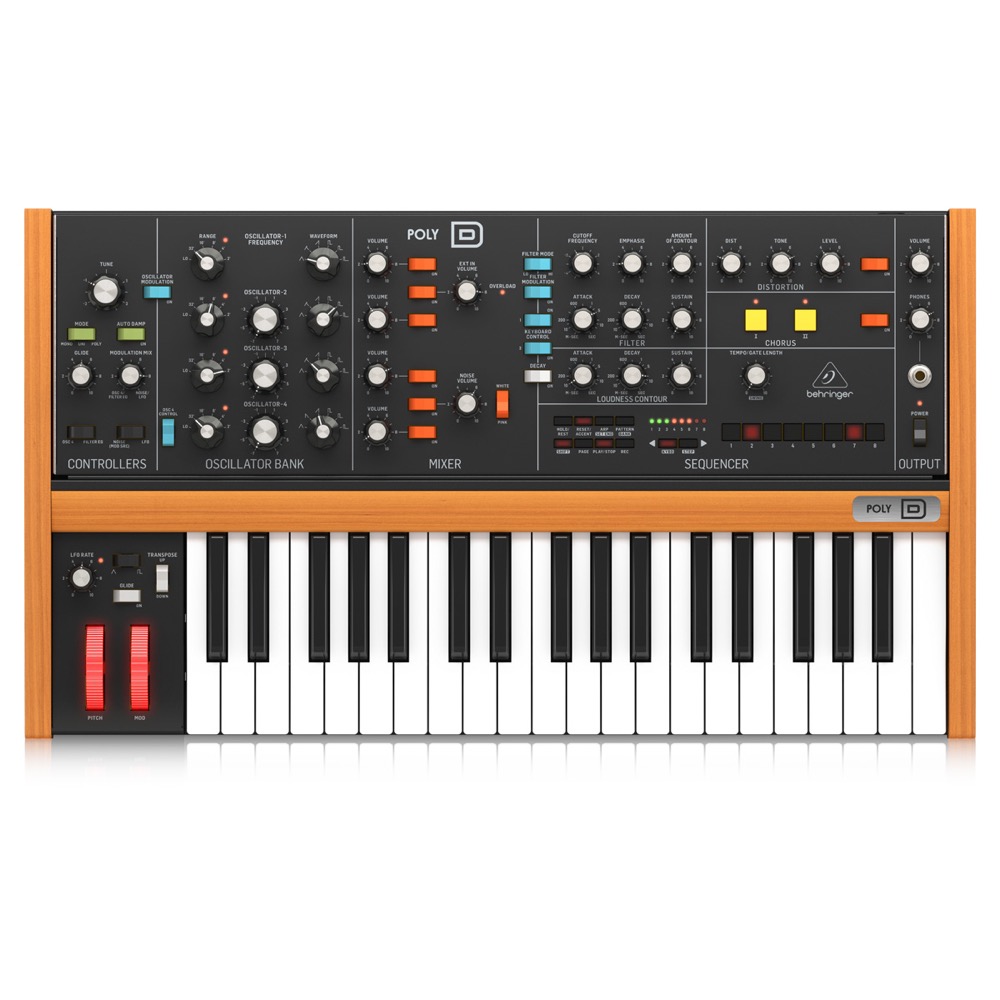 ベリンガー BEHRINGER POLY-D アナログシンセサイザー