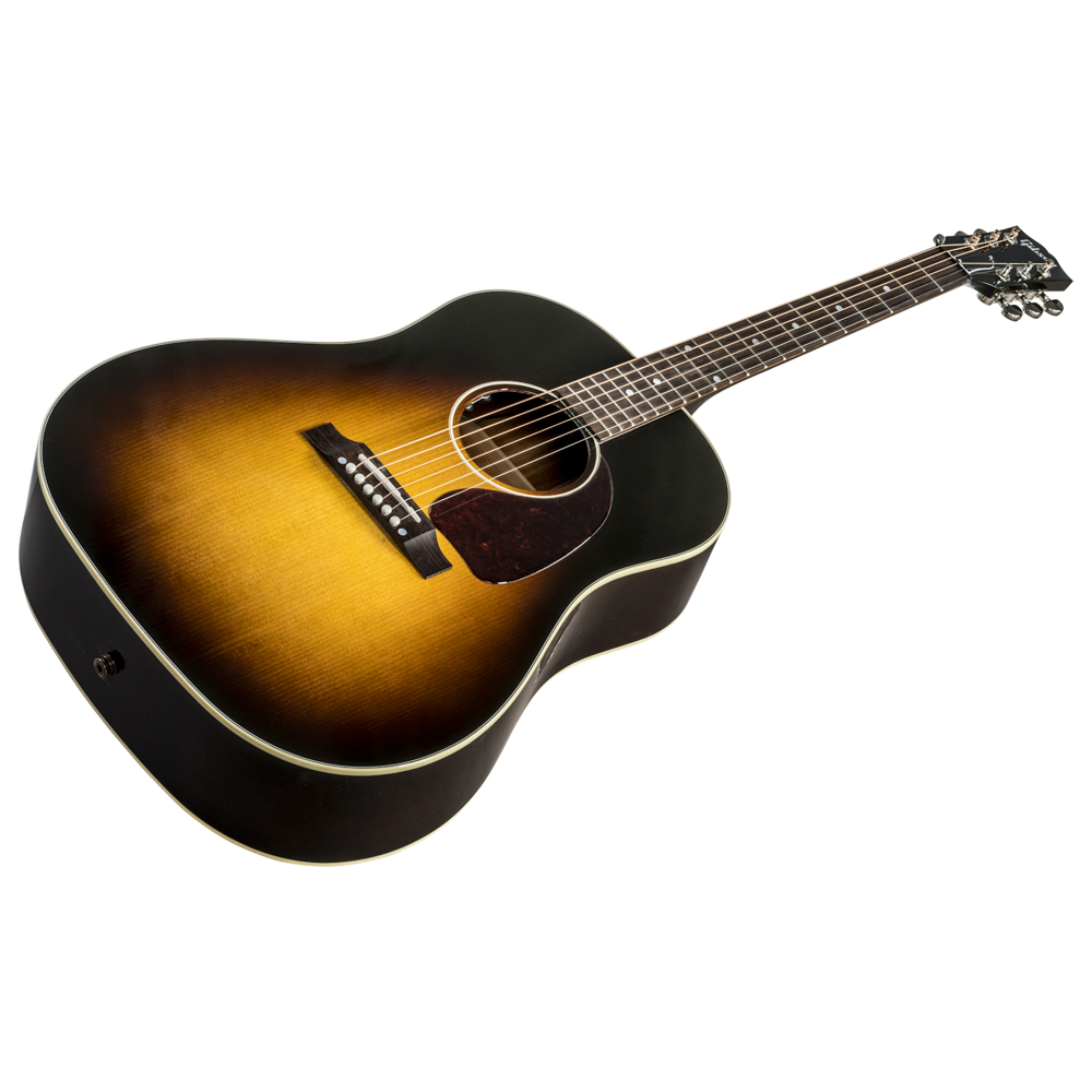 Gibson J-45 Standard Vintage Sunburst エレクトリックアコースティックギター 本体画像