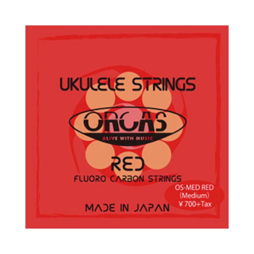 ORCAS OS-MED RED ウクレレ弦