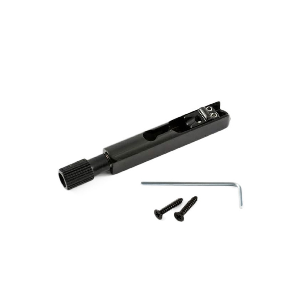 ABM ABM3801B ヘッドレスギター用 チューナー付シングルブリッジ ブラック