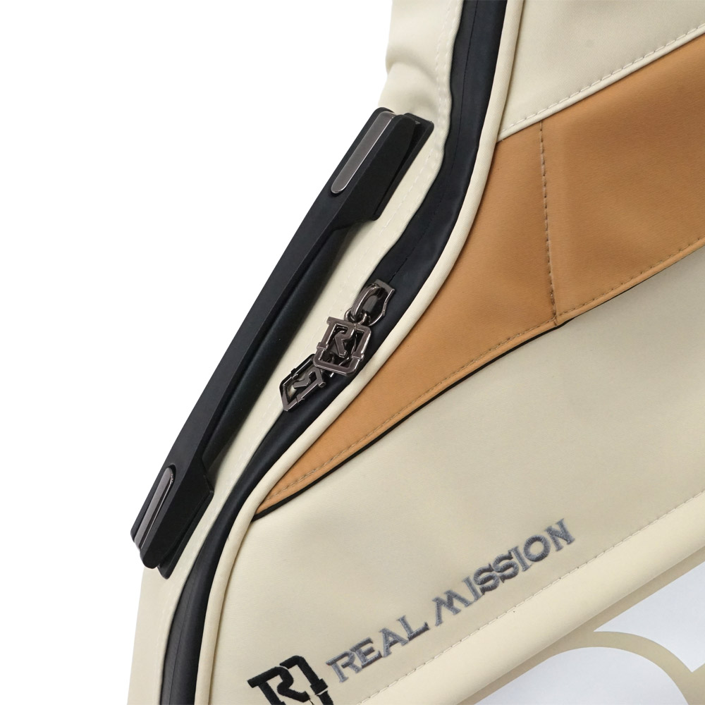 REAL MISSION（リアルミッション） Venus02-E Cream 防水 エレキギターケース・ギグケース 手提げハンドル部・止水ファスナー
