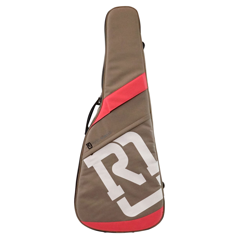 REAL MISSION(リアルミッション) Venus03-D Beige/Pink 防水 アコースティックギターケース・ギグケース・アコギケース 正面・全体像