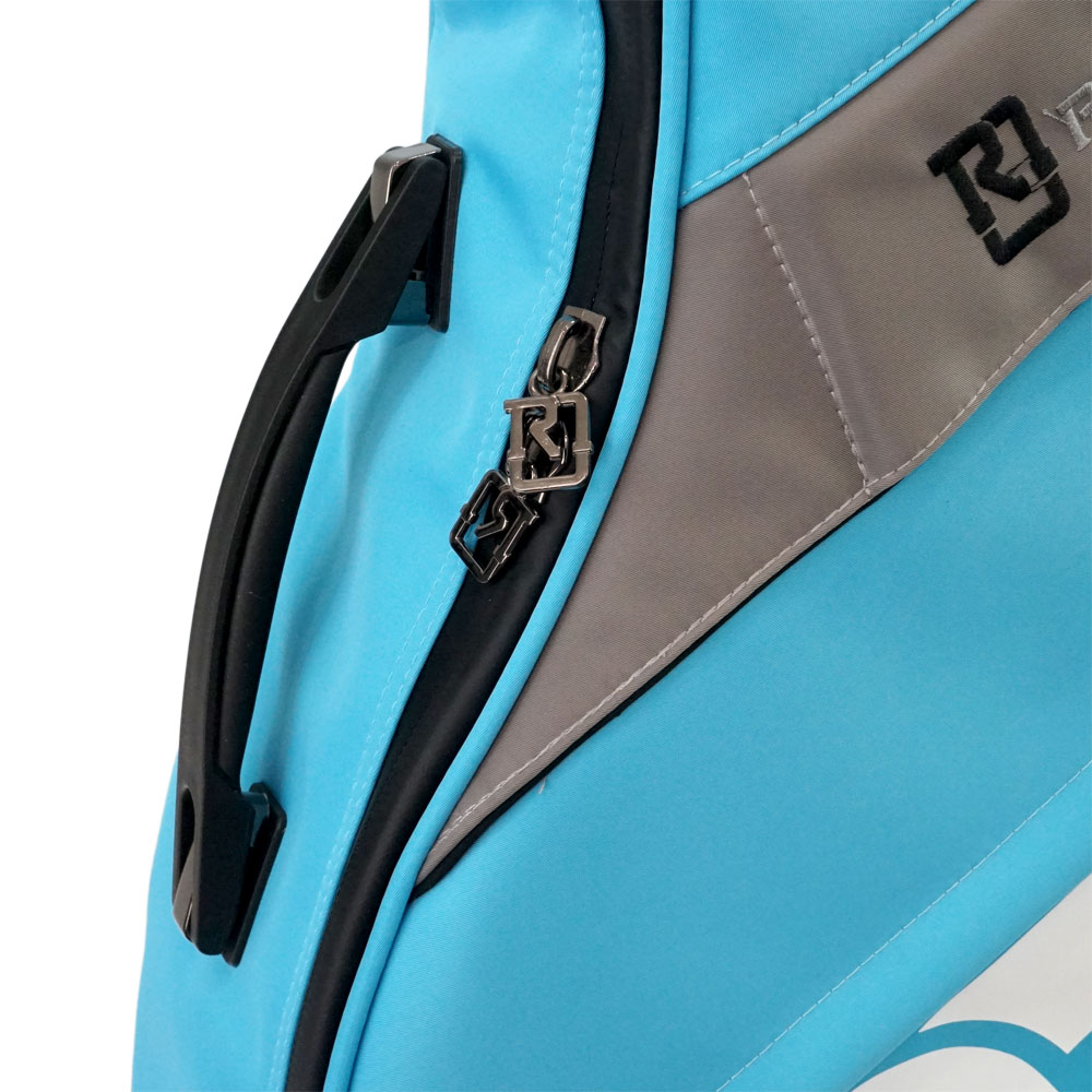 REAL MISSION（リアルミッション） Venus05-D Light blue 防水 アコースティックギターケース・ギグケース・アコギケース 手提げハンドル部・止水ファスナー部