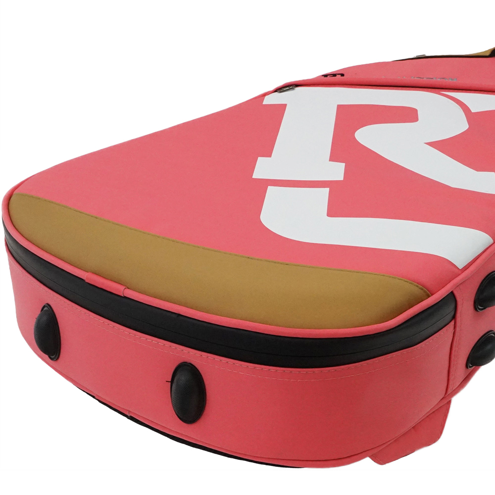 REAL MISSION(リアルミッション) Venus06-B Pink 防水 エレキベースケース・ギグケース 底面には衝撃を吸収するラバーパッドを装備