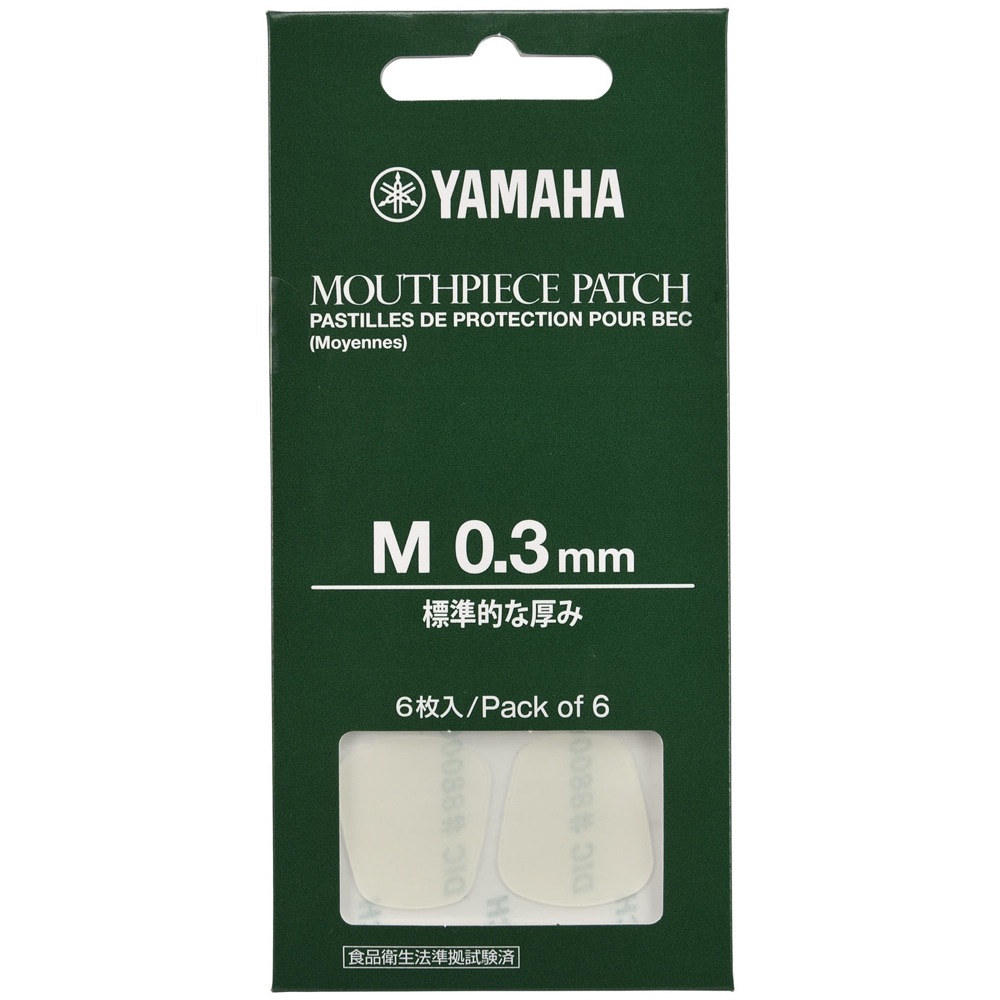 YAMAHA MPPA3M3 マウスピースパッチ Mサイズ 0.3mm 6枚入