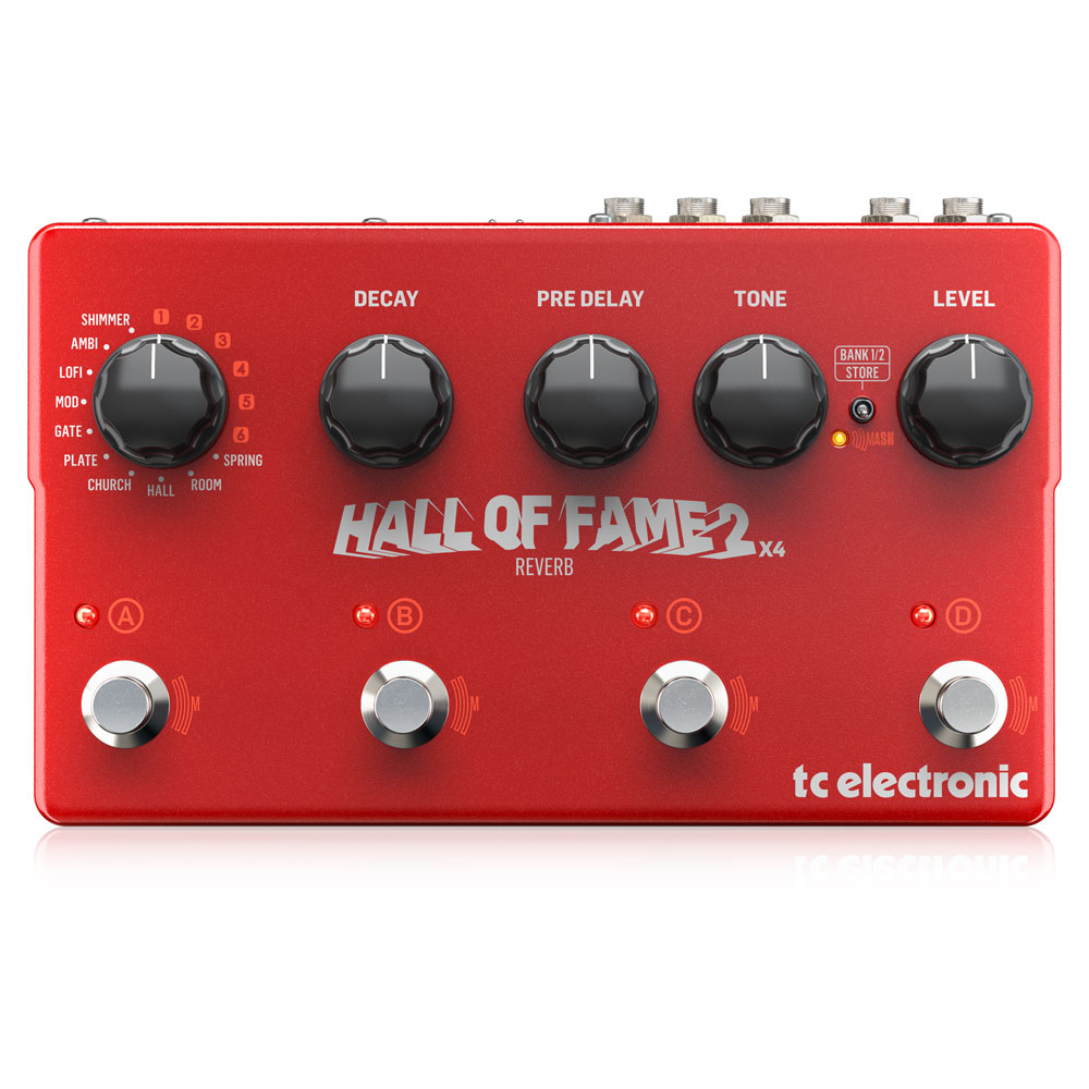 tc electronic Hall of Fame 2 X4 Reverb リバーブ ギターエフェクター 