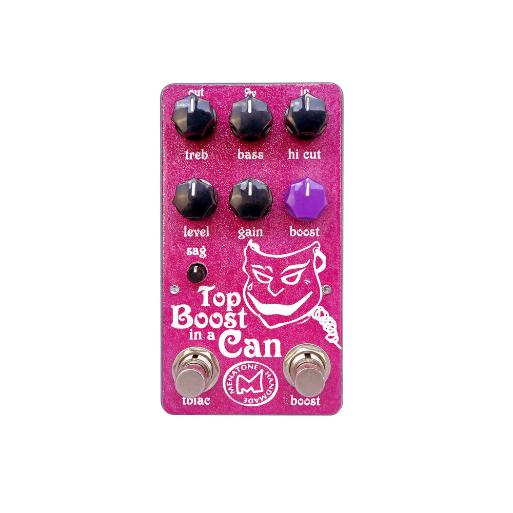 Menatone Top Boost in a Can オーバードライブ ギター エフェクター