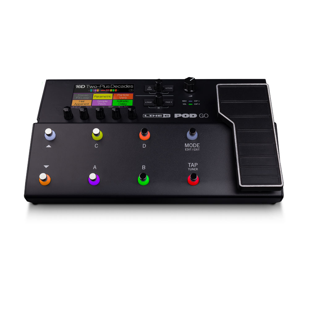 LINE 6 POD GO ギタープロセッサー LINE6 POD Go マルチエフェクター(ライン6 ギター用 マルチ