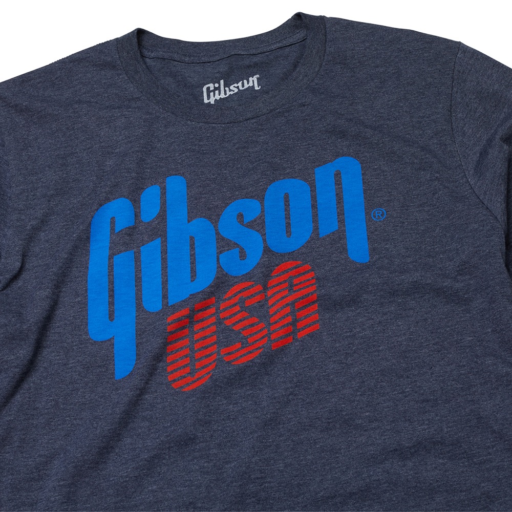 GIBSON GA-LC-USATSM USA LOGO TEE SM Tシャツ Sサイズ 半袖 ロゴ部分