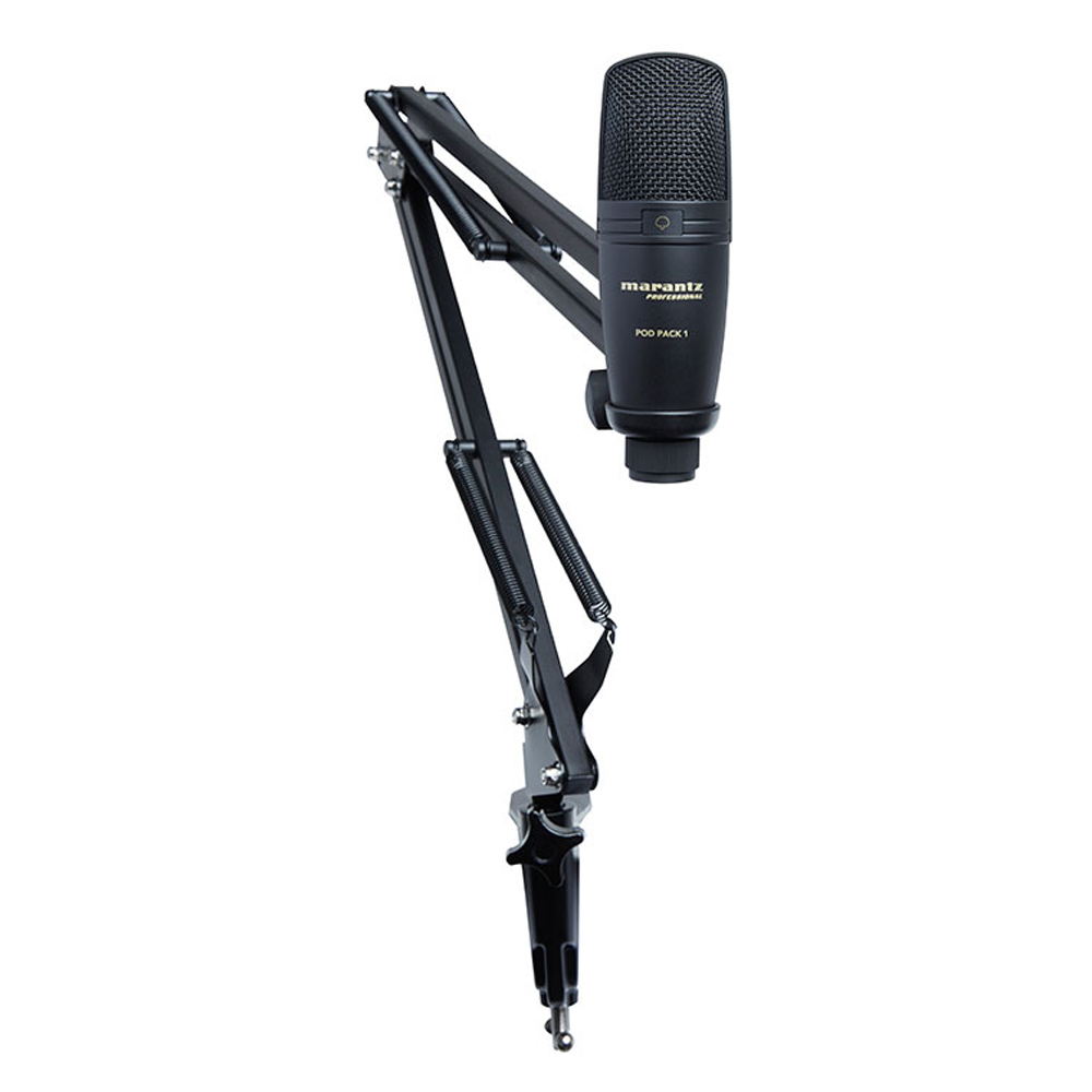 marantz Professional Pod Pack 1J USBコンデンサーマイク&ブームアームスタンド