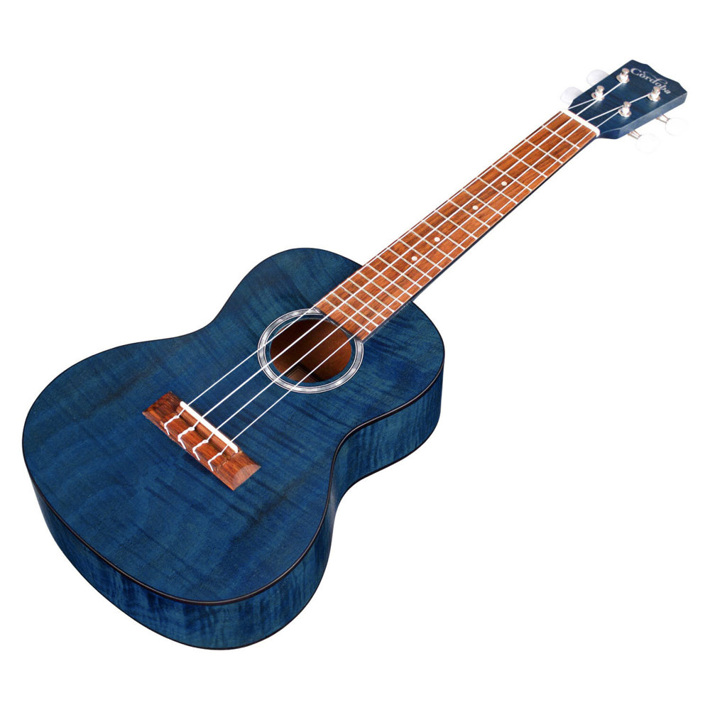 Cordoba 15CFM Sapphire Blue コンサートウクレレ 全体画像