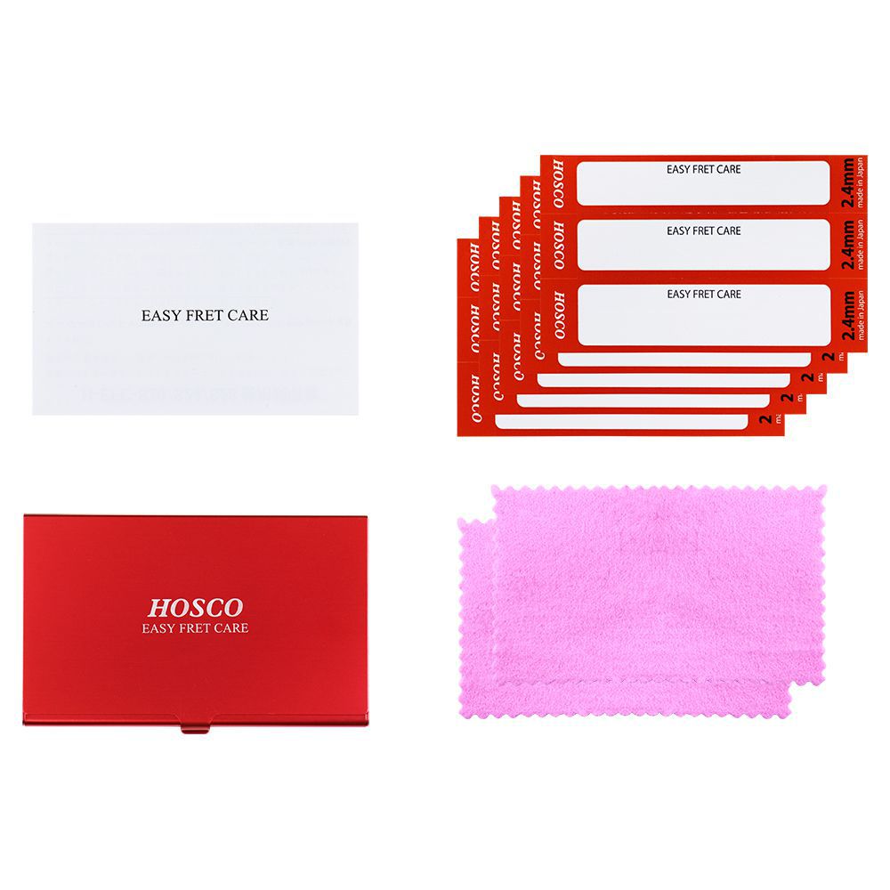 HOSCO H-EFC-S24 ミディアムフレット用 イージーフレットケア 専用アルミケース付き