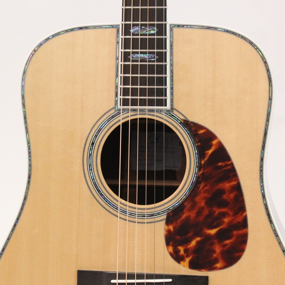 K.YAIRI YW-1000HQ N アコースティックギター ハードケース付き サウンドホールのアップ画像