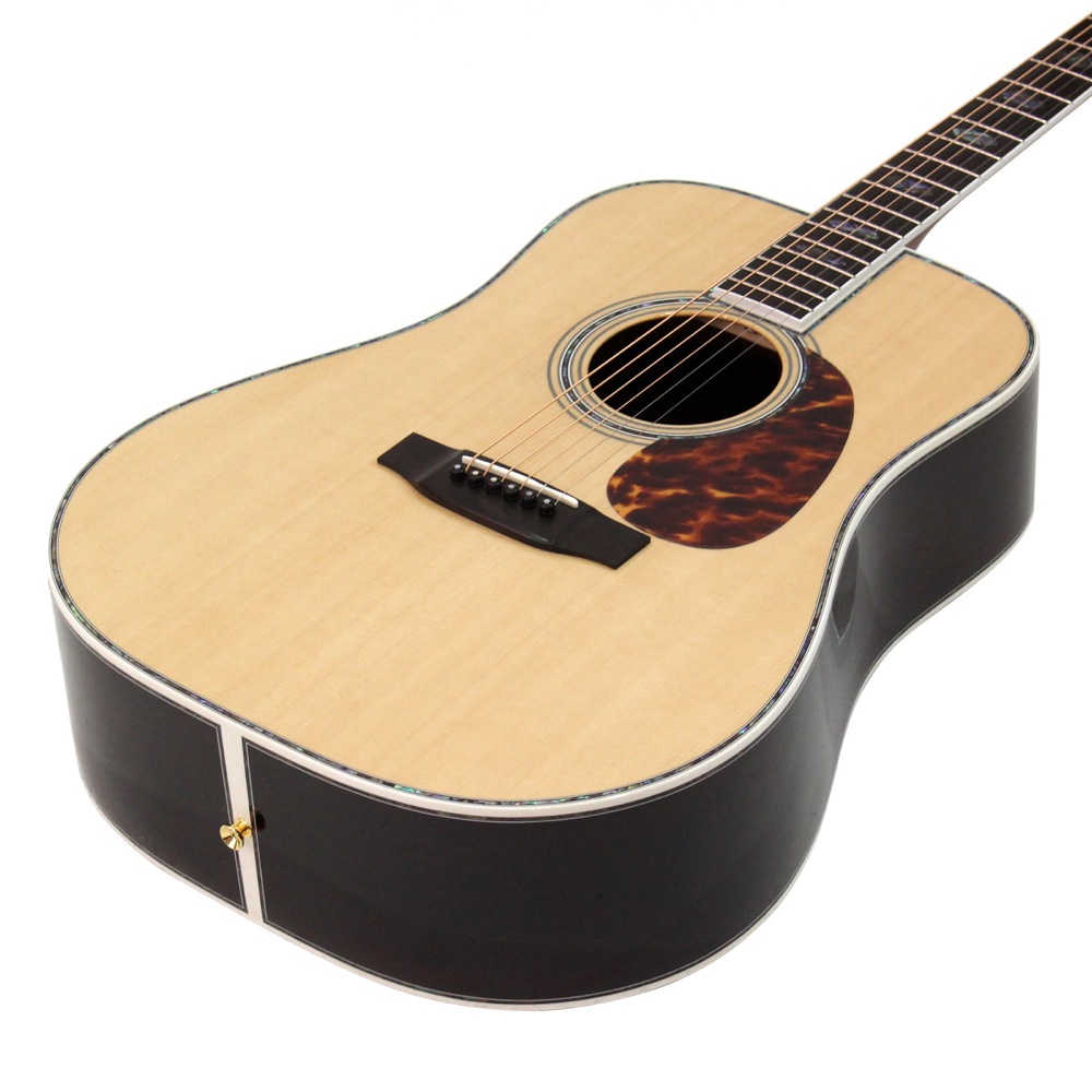 K.YAIRI YW-1000HQ N アコースティックギター ハードケース付き ボディトップの画像