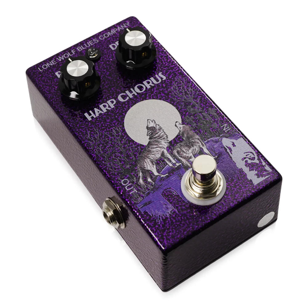 Lone Wolf Blues Company Harp Chorus ブルースハープ専用エフェクター 全体像