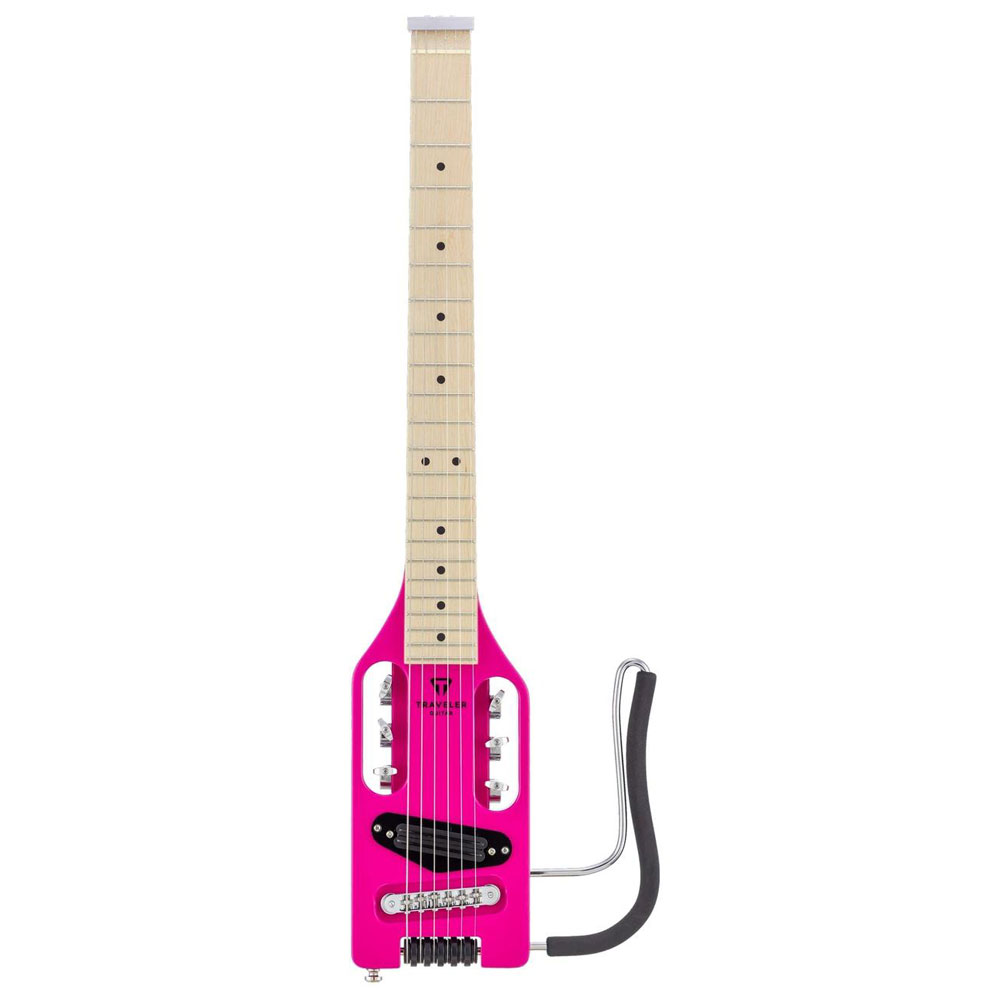 TRAVELER GUITAR Ultra-Light Electric Hot Pink トラベルギター