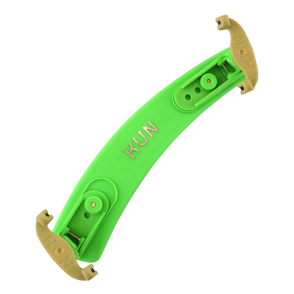 KUN Collapsible Junior 1/2-3/4 Atomic Green バイオリン用肩当て