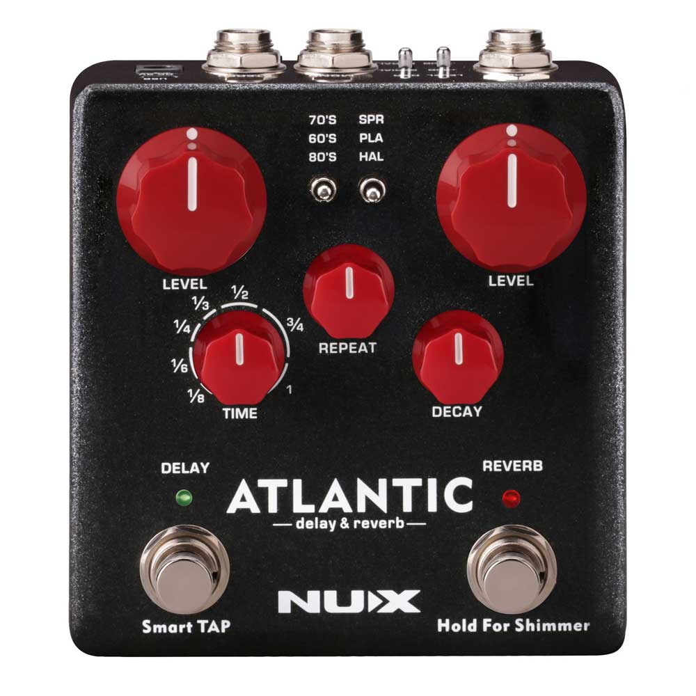 NUX ATLANTIC ディレイ＆リバーブ NUX Atlantic Delay ＆ Reverb ギターエフェクター(ニュー