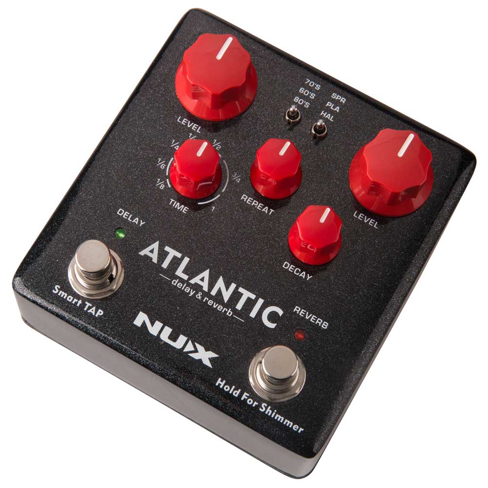 NUX Atlantic Delay ＆ Reverb ギターエフェクター(ニューエックス ディレイ リバーブ)  全国どこでも送料無料の楽器店