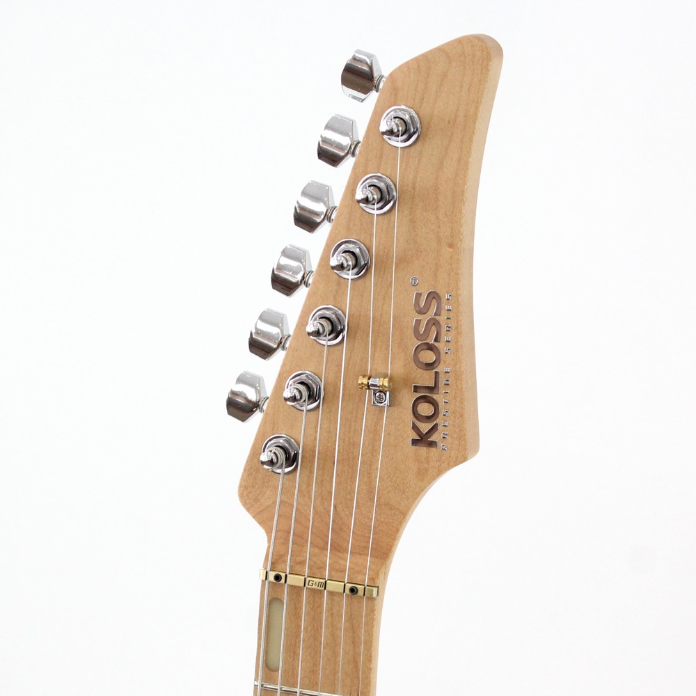 KOLOSS X6 SUNSET エレキギター(アルミ削出しボディ ロース