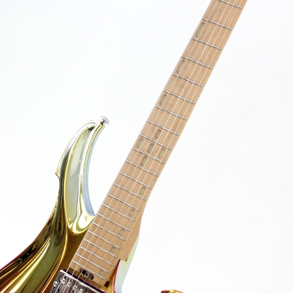 KOLOSS X6 SUNSET エレキギター(アルミ削出しボディ ロース